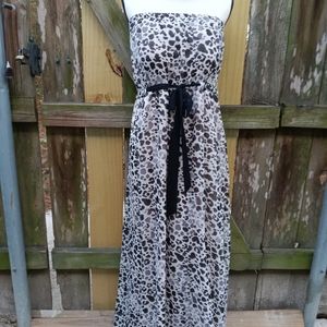 Classy Lane Bryant Strapless Leopard Dress (straps included)